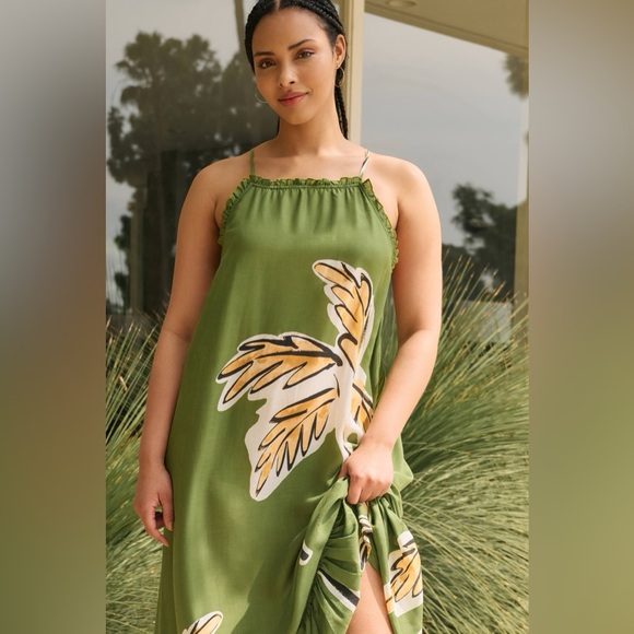 Anthropologie The Malika Printed Dress: LouLou Avenue Edition - Picture 8 of 10